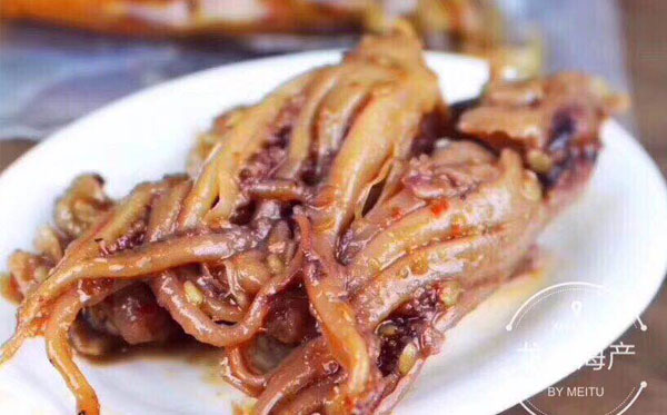 香辣魷魚頭、八捎頭